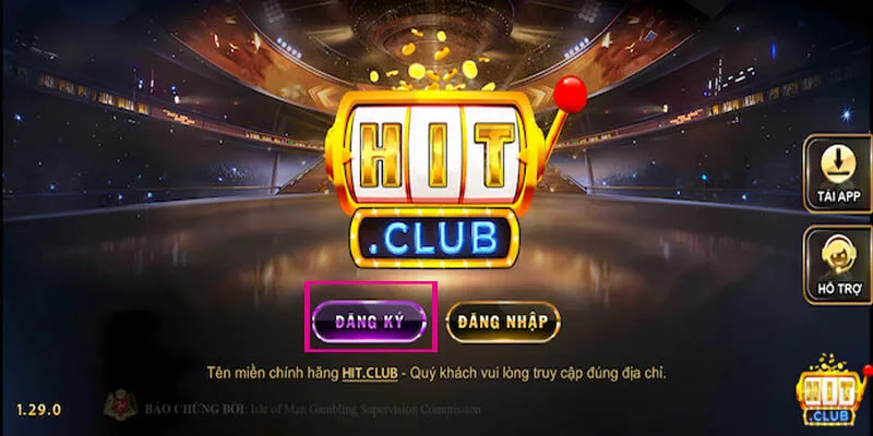 Đăng Ký Hitclub Tận Hưởng Triệu Niềm Vui Bấm vào nút đăng ký