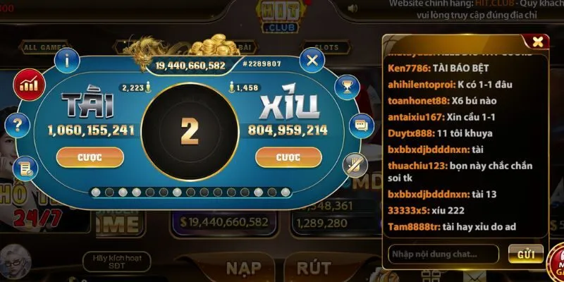 Tài Xỉu là một trong những sảnh game tiêu biểu được nhiều game thủ yêu thích Tài Xỉu là một trong những sảnh game tiêu biểu được nhiều game thủ yêu thích
